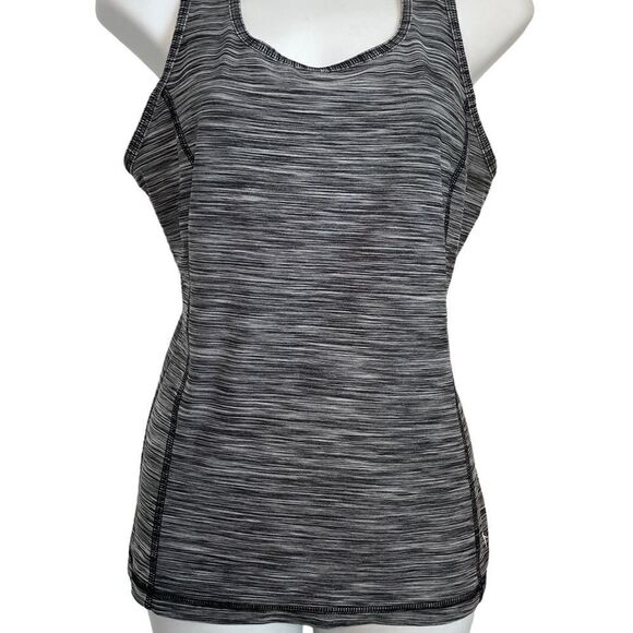 Danskin Now Fitted Racerback Tank Top Marbleized Small - Picture 6 of 10